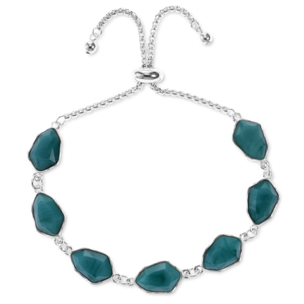 Style & Co Colored Stone Slider Bracelet